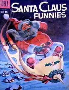 Four Color Comics (2nd Series) #1063 VG ; Dell | low grade comic Santa Claus Fun