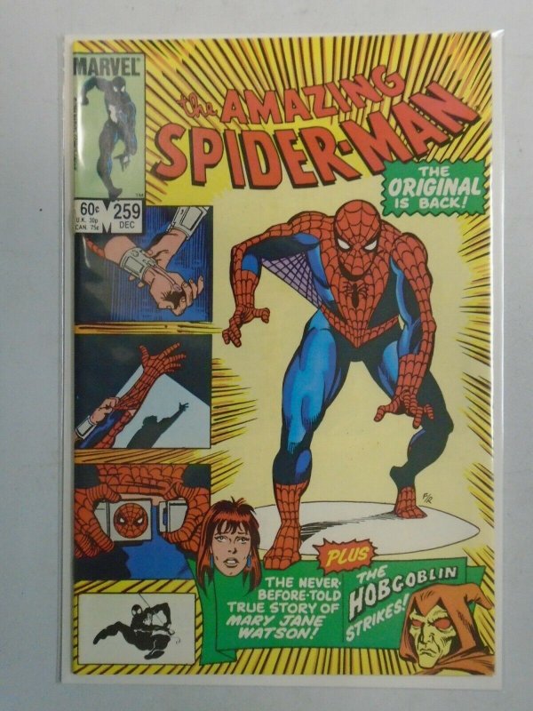 Amazing Spider-Man #259 Direct edition 8.0 VF (1984 1st Series)