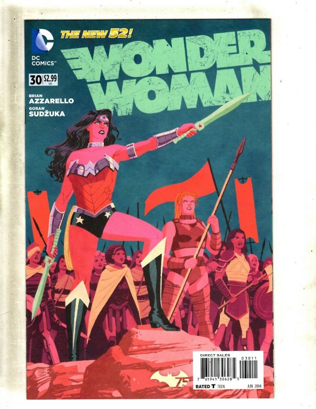 Lot Of 12 Wonder Woman DC Comic Books # 23.2 24 25 26 27 28 29 30 31 32 33 1 HR8