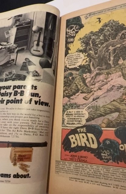 Weird War Tales # 23 (1974 DC) Higher Grade Supernatural Horror Army VF+