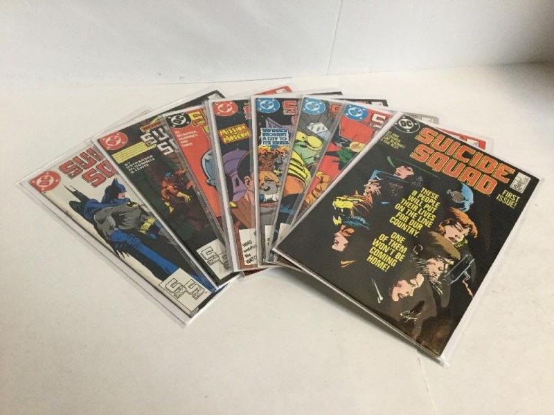 Suicide Squad 1 2 3 4 5 6 9 10 Lot Set Run Vf-Nm Very Fine-Near Mint