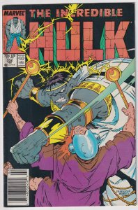 The Incredible Hulk #352 Newsstand Edition (1989) Hulk