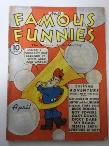 Famous Funnies #69 (1940) VG- Condition moisture stain