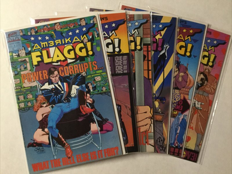 American Flagg 1-6 8-12 Special 1 Lot Nm- Near Mint- 9.2 First Comics