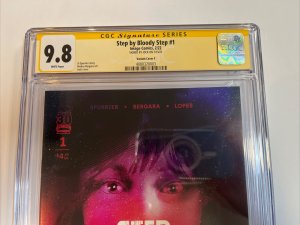 Step By Bloody Step (2022) # 1 ( CGC 9.8 SS) | Signed By Jock Cover | 1:50 Ratio