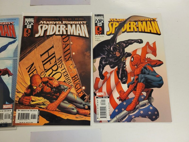 3 Marvel Knights Spider-Man Marvel Comics Books # 16 17 18 2 TJ4