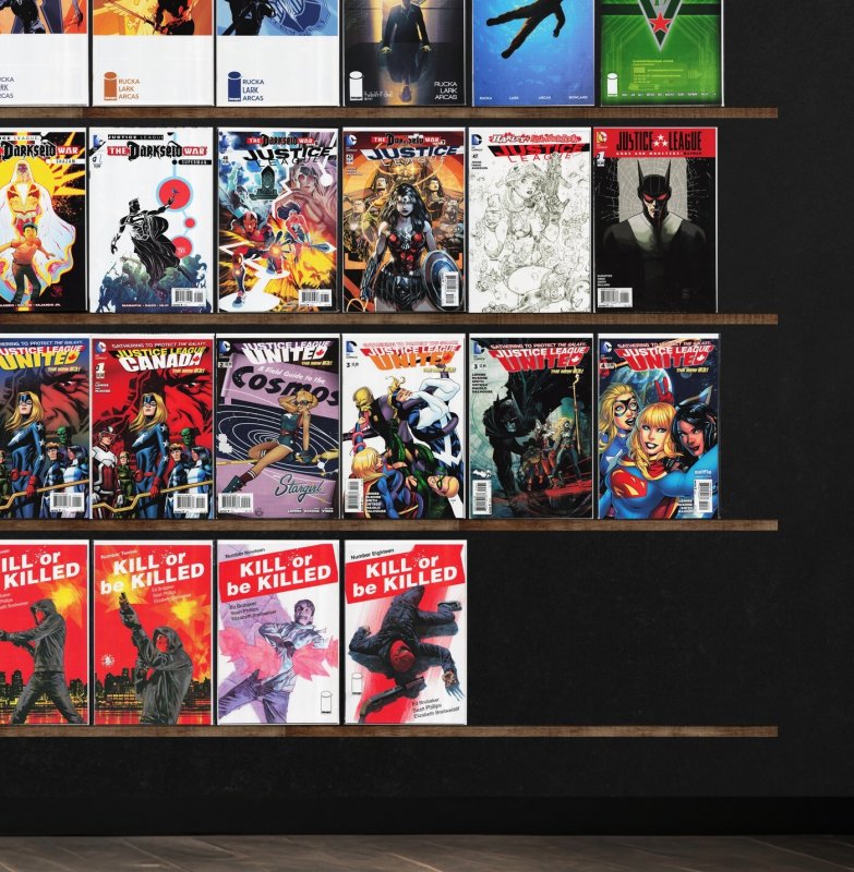 Huge Lot 150+ Comics with Lazarus, Justice League United & More!