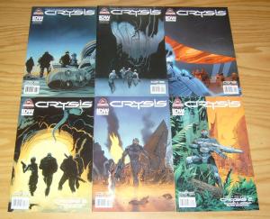 Crysis #1-6 VF/NM complete series based on the video game from EA GAMES 2 3 4 5