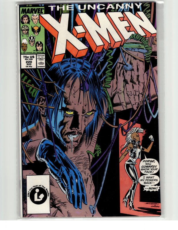 The Uncanny X-Men #220 (1987) X-Men