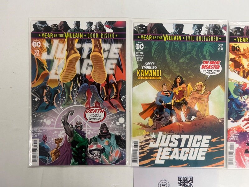 3 Justice League DC Comic Books # 31 32 33 Robin Superman Batman Flash 89 RC38