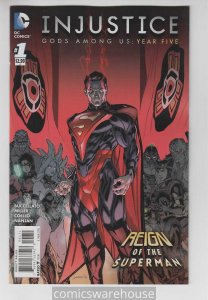 INJUSTICE GODS AMONG US YEAR FIVE (2015 DC) #1 NM A50430