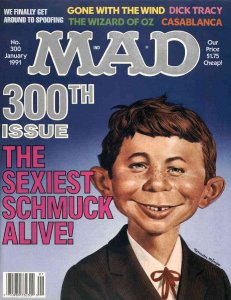 Mad #300 GD ; E.C | low grade comic January 1991 magazine