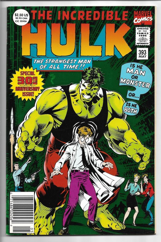 The Incredible Hulk #393 (1992) VF