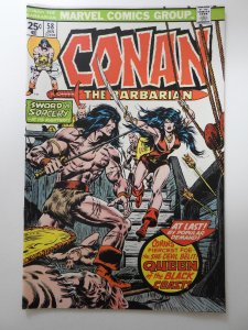 Conan the Barbarian #58 (1976) 1st Appearance of Belit! Sharp Fine+ Condition!