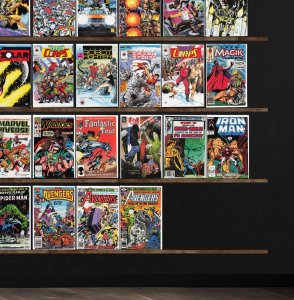 Huge Lot 150+ Comics with Fantastic Four, The Avengers & More!