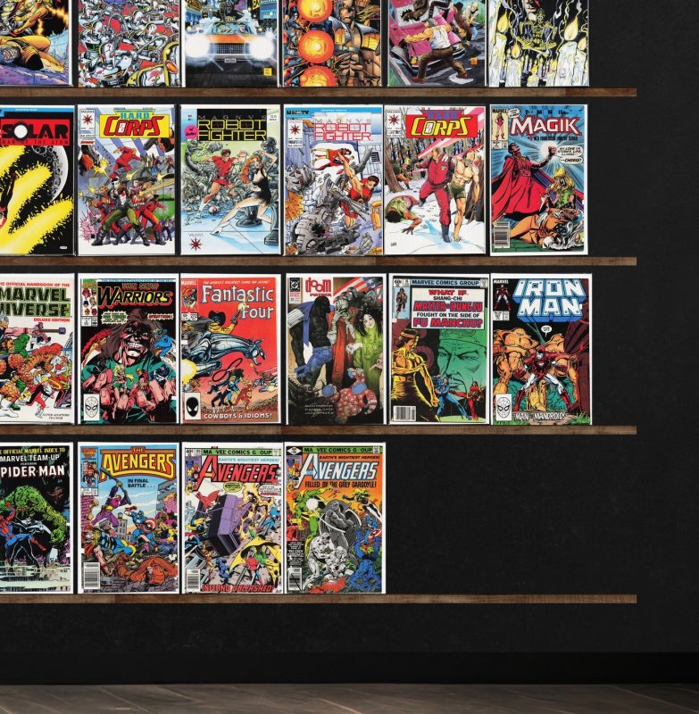 Huge Lot 150+ Comics with Fantastic Four, The Avengers & More!