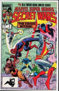 Marvel Super Heroes Secret Wars #3 (1984) [Key Issue]