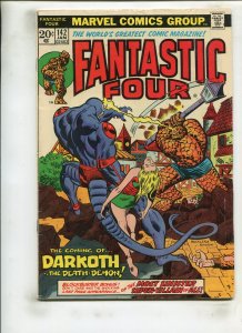 FANTASTIC FOUR #142 (6.0/6.5) 1ST DARKOTH!! 1973
