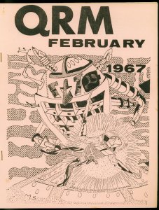 QRM Fanzine #1 February 1967-RARE SCIENCE FICTION Michael Symes FN