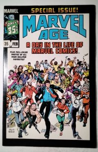 Marvel Age #35 (1986) Marvel Comic Book J757