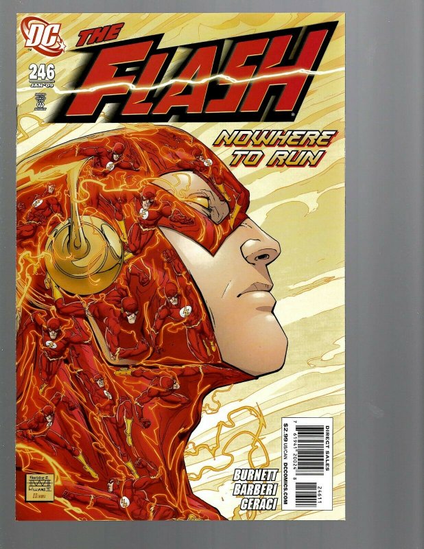 10 DC Comics The Flash # 238 239 240 241 242 243 244 245 246 247 J439