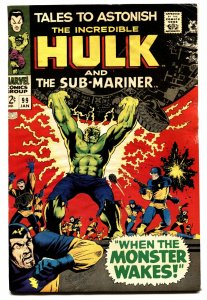 TALES TO ASTONISH #99 COMIC BOOK -HULK/SUB-MARINER-1967 G/VG