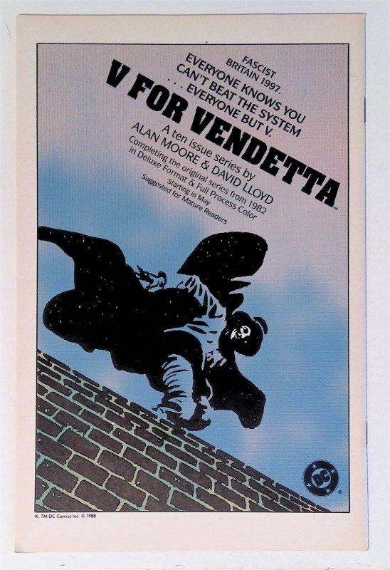 Question, The #19 (Aug 1988, DC) VF