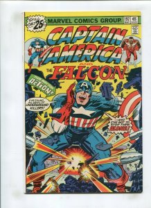 CAPTAIN AMERICA #197 (9.2) *FISHERMAN* ROCKS ARE BURNING 1976