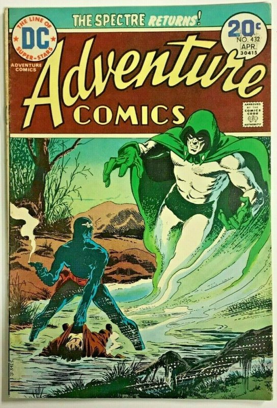 ADVENTURE COMICS#432 FN 1974 DC BRONZE AGE COMICS