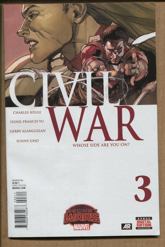 Civil War #1-4 & Choosing Sides 2006 (Grade 9.2 OB All)