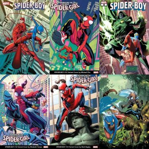 SPIDER-BOY #12 MARVEL MAIN/DOOM/VICENTINI/CHO/BAGLEY/TORQUE PRESALE 10/23 NM