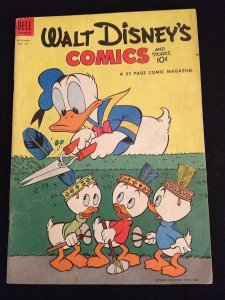 WALT DISNEY'S COMICS AND STORIES #168 VG+ Condition