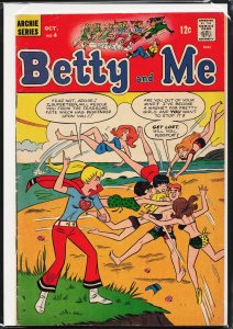 Betty and Me #4 (1966) Superteen
