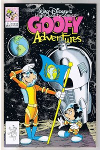 GOOFY ADVENTURES #5, NM, Walt, 1st Disney, 1990, Mickey Mouse, more in store