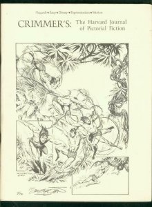 Crimmer's: The Harvard Journal Of Pictorial Fiction 1975-HOGARTH-TARZAN-DISNEY