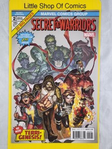 Secret Warriors #2 Yasmine Putri 1:25 Variant 2017 Marvel Comics