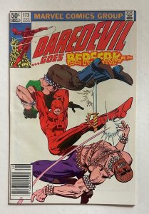 (1981) DAREDEVIL #173 FRANK MILLER ART! NEWSSTAND VARIANT COVER