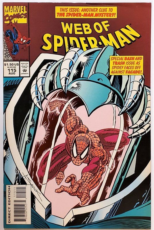 Web of Spider-Man #115 (Aug 1994, Marvel) VF  