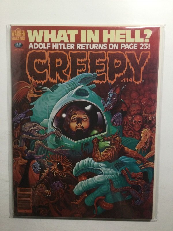 Creepy 114 Jan 1980 Very Fine Vf 8.0 Warren Magazine