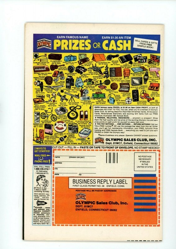 FANTASTIC FOUR ANNUAL #16 (7.5) DITKO WORK!! 1981