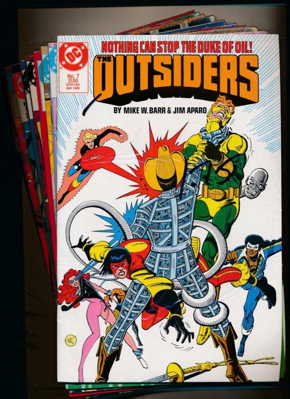 DC SET of 26- SPECIAL OUTSIDERS #1-#26 +Special #1 & Annual #1 F/VF  (PF99)