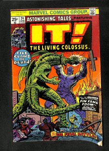 Astonishing Tales #24 It! The Living Colossus! Beautiful Copy!