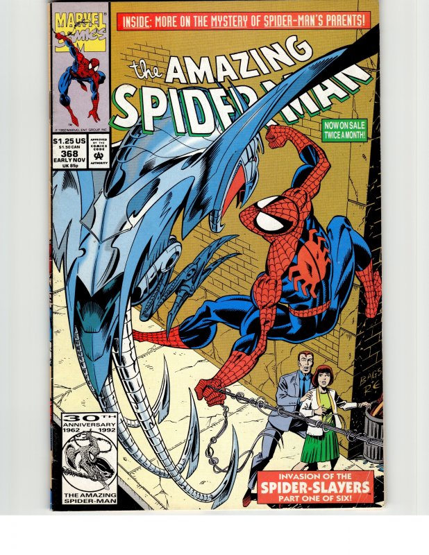 The Amazing Spider-Man #368 (1992) Spider-Man