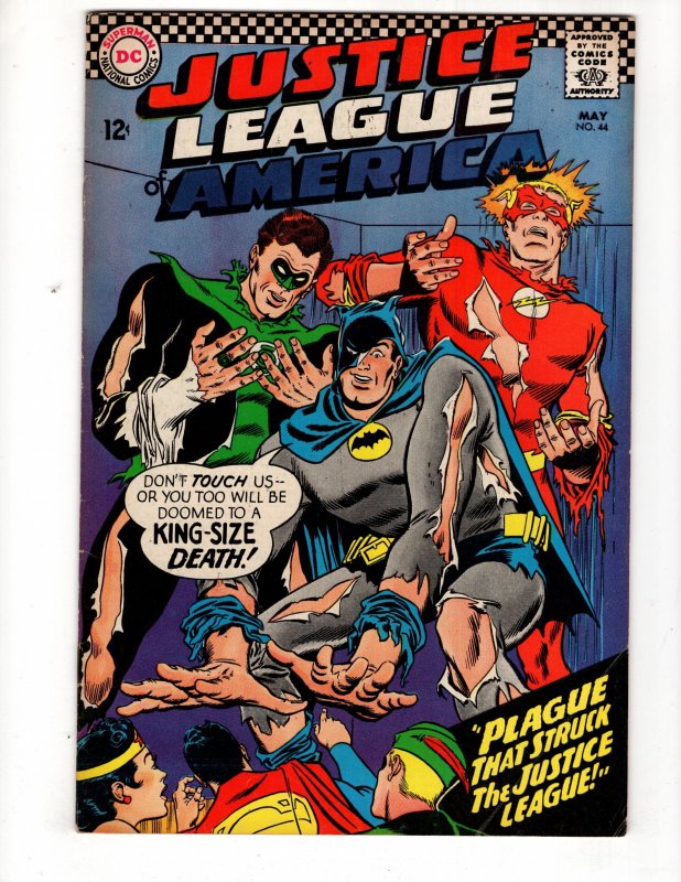 Justice League of America #44 (1966)  Silver Age DC Classic !!! / ID#175