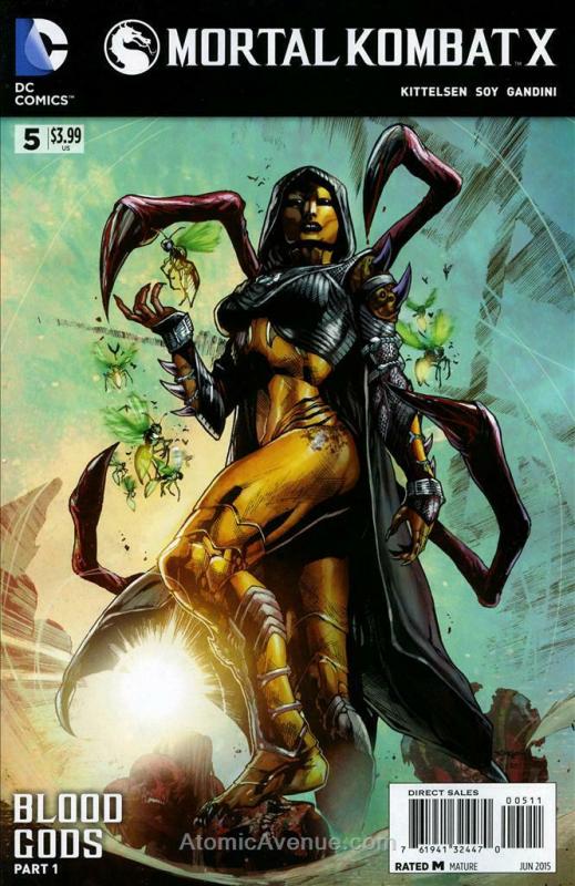 Mortal Kombat X #5 VF; DC | save on shipping - details inside