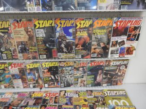 Starlog Magazine 1-185 Complete Run! Plus 122 other Starlog issues! Avg FN Cond!