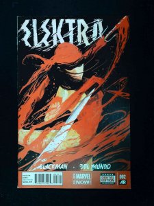 Elektra #2  Marvel Comics 2014 Vf+