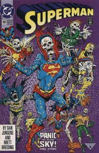 Superman (2nd Series) #66 FN ; DC | Panic in the Sky 6 Superman 65 Tribute