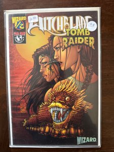 Tomb Raider Witchblade #1/2 Wizard Foil