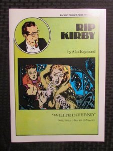 1980 RIP KIRBY White Inferno #13 VF 8.0 Pacific Comics Club Alex Raymond